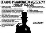 Zdjęcie: DEKALOG PRAWDZIWEGO MĘŻCZYZNY