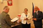 Zdjęcie: Uroczystość wręczenia srebrnych medali „Za zasługi dla obronności kraju”