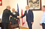 Zdjęcie: Uroczystość wręczenia srebrnych medali „Za zasługi dla obronności kraju”