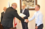 Zdjęcie: Uroczystość wręczenia srebrnych medali „Za zasługi dla obronności kraju”