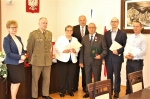 Zdjęcie: Uroczystość wręczenia srebrnych medali „Za zasługi dla obronności kraju”