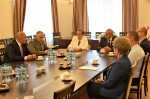 Zdjęcie: Uroczystość wręczenia srebrnych medali „Za zasługi dla obronności kraju”